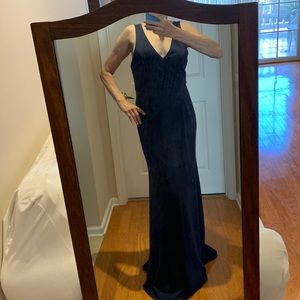 Blue gown